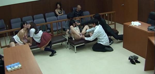  Ultimate No Context Japanese Porn Courtroom Sex Party